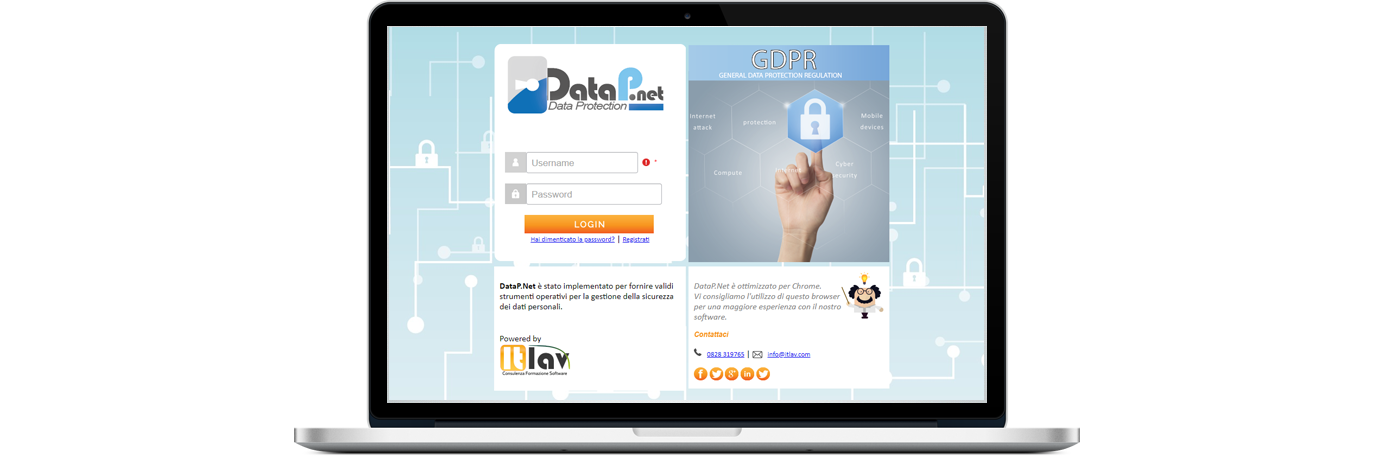 DataP.net per il GDPR